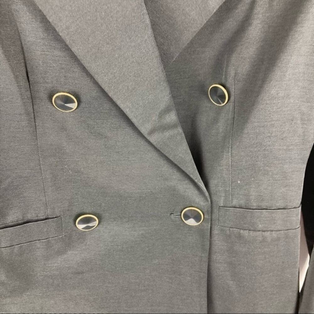 Cabi Double Breasted‎ Black Blazer #987 Size 6 Business Casual y2k 90s - Picture 3 of 8